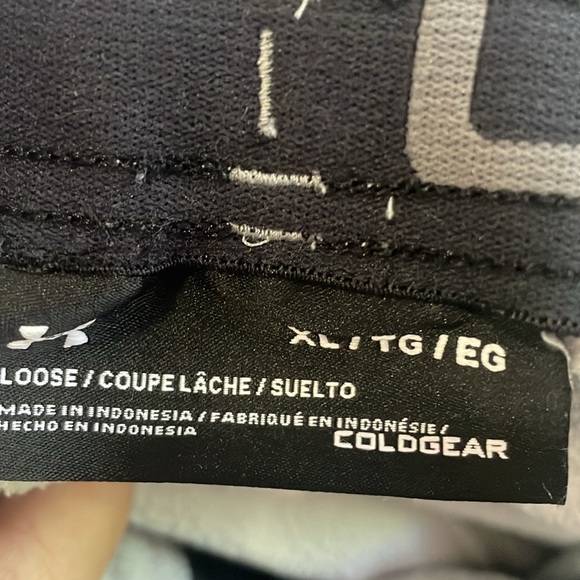 Under Armour Sweatpants XL Gray/black - Picture 6 of 7